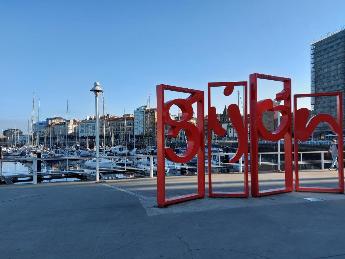 La Galeria de San Lorenzo Gijón Exteriér fotografie